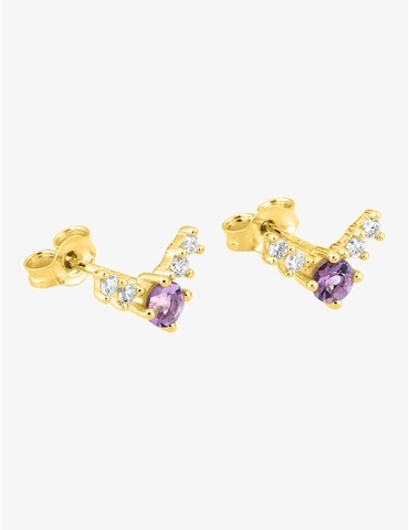 Boucles d'oreilles clou or...