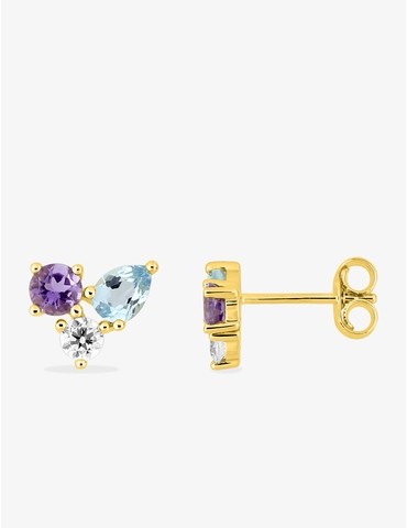 Boucles d'oreilles clou or...