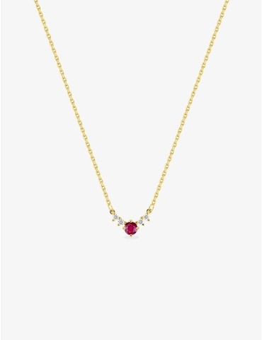 Collier or 750 ‰ jaune avec...