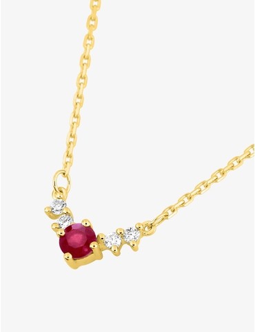 Collier or 750 ‰ jaune avec...