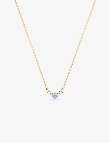 Collier or 750 ‰ jaune avec...