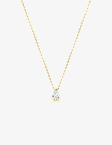 Collier or 375 ‰ jaune avec...