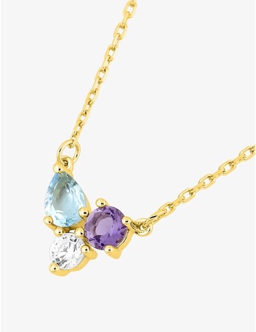 Collier or 375 ‰ jaune avec...