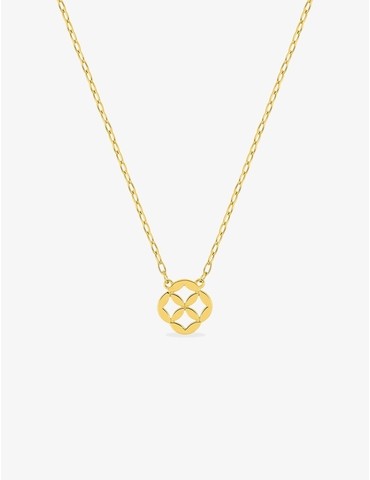 Collier or 375 ‰ jaune avec...