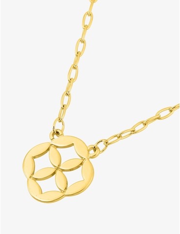 Collier or 375 ‰ jaune avec...