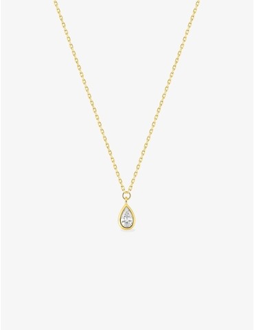 Collier or 375 ‰ jaune avec...