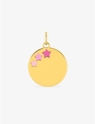 Pendentif or 375 ‰ jaune...