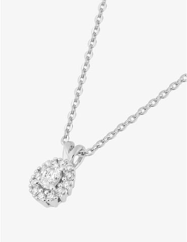 Collier or 375 ‰ blanc...