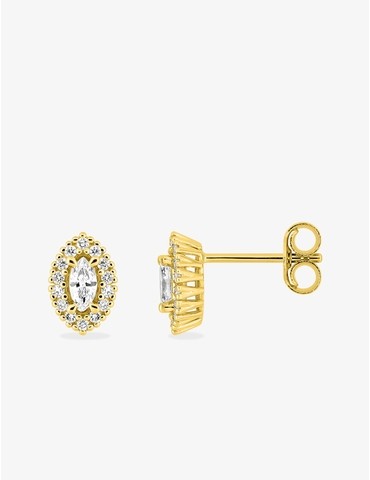 Boucles d'oreilles clou or...