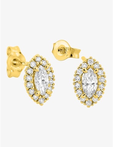 Boucles d'oreilles clou or...