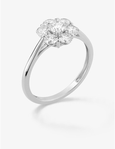Bague diamants synthétiques...