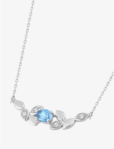 Collier or 375 ‰ blanc...