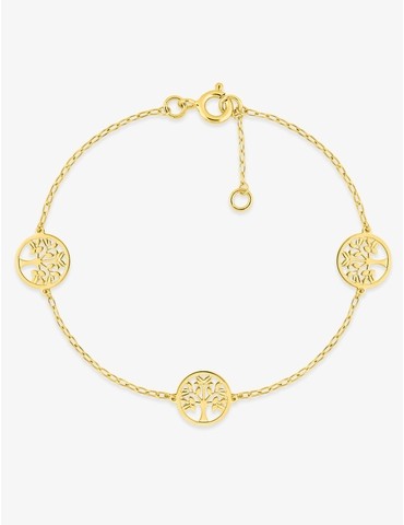Bracelet or 375 ‰ jaune...