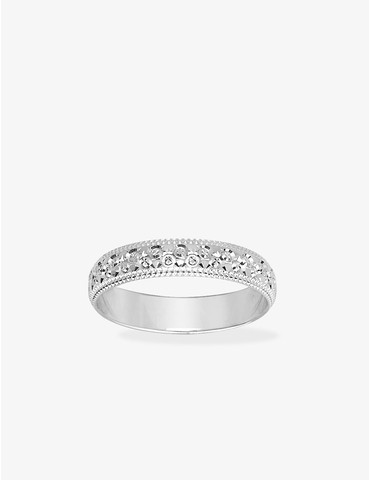 Bague alliance fantaisie en...