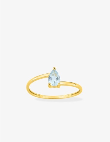Bague or jaune 375 ‰...