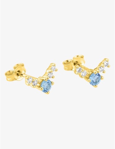 Boucles d'oreilles clous or...