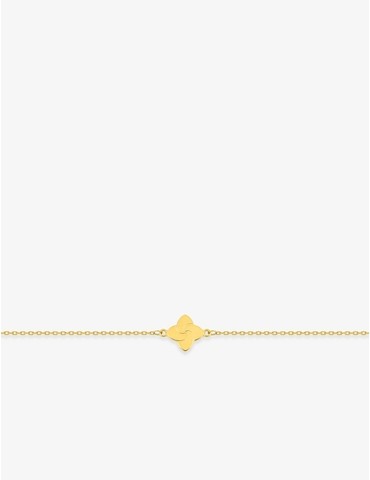 Bracelet or jaune 375 ‰...