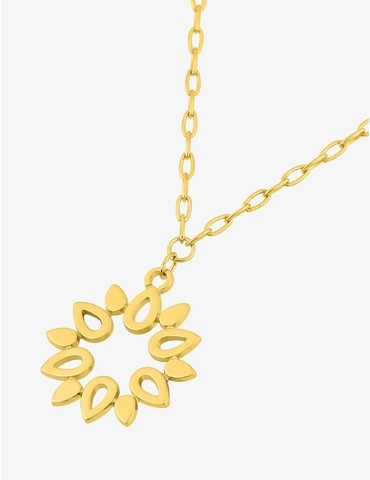 Collier or jaune 375 ‰...