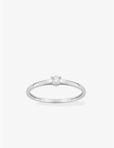 Bague solitaire diamant...