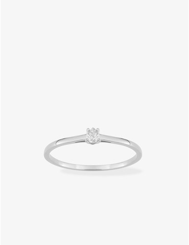 Bague solitaire diamant...
