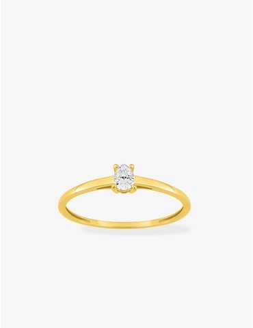 Bague solitaire diamant...