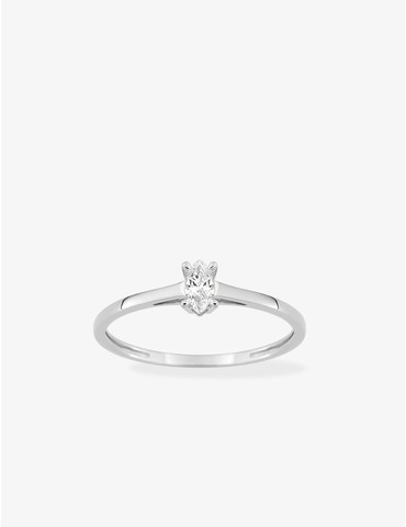 Bague solitaire diamant...