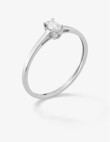 Bague solitaire diamant...
