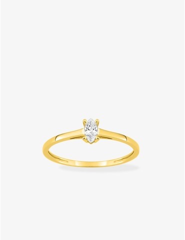 Bague solitaire diamant...