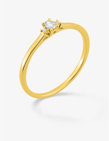 Bague solitaire ovale...