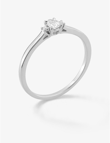 Bague solitaire poire...