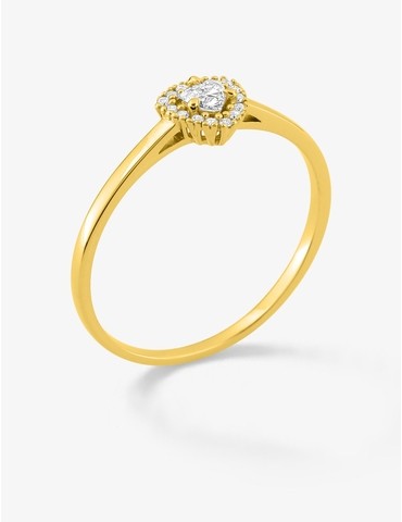 Bague solitaire taille...