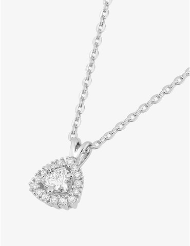 Collier or 375 ‰ blanc...