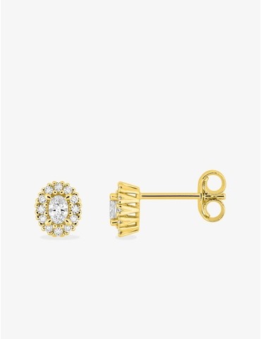 Boucles d'oreilles clou or...