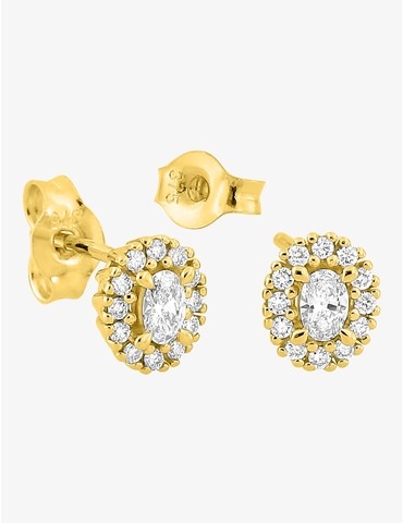 Boucles d'oreilles clou or...