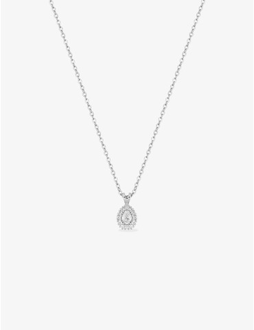 Collier or 375 ‰ blanc...
