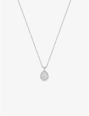 Collier or 375 ‰ blanc...