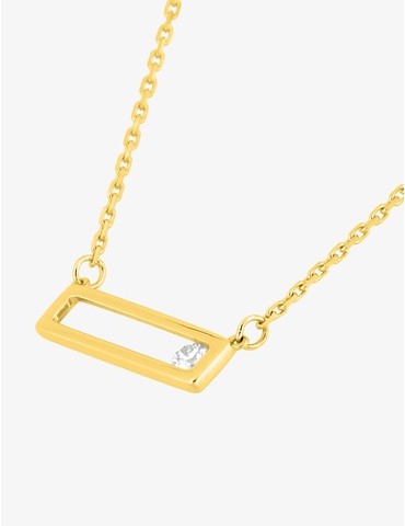 Collier or jaune 750 ‰...