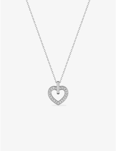 Collier or blanc 375 ‰ avec...