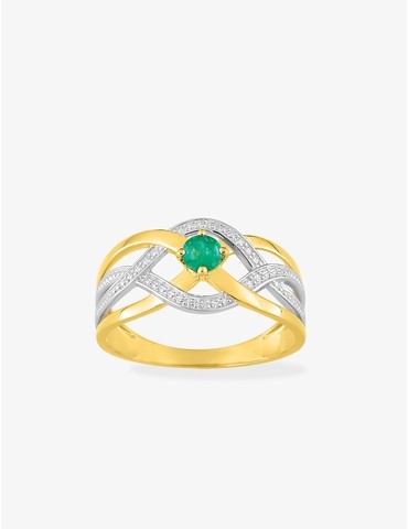 Bague solitaire fantaisie...