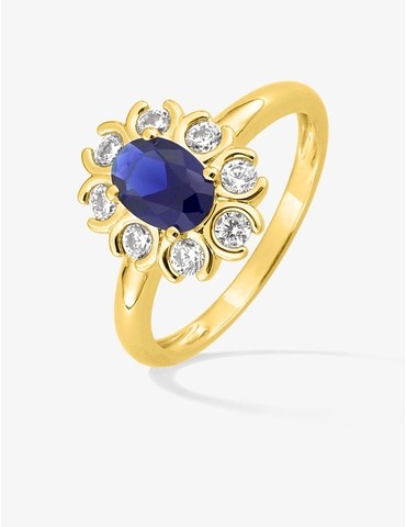 Bague solitaire avec...