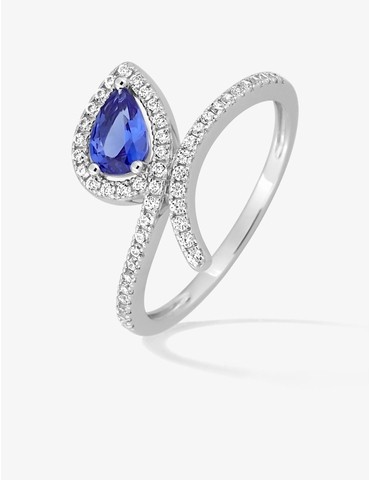 Bague solitaire avec...
