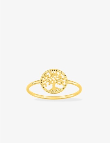 Bague arbre de vie or 375 ‰...