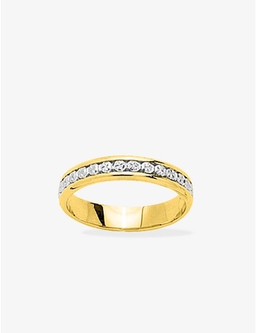 Alliance fantaisie 4 mm or...