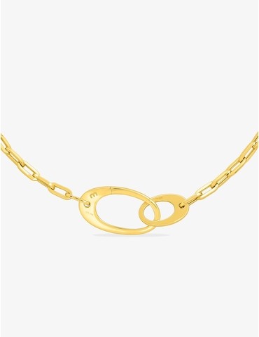 Collier or jaune 750 ‰...