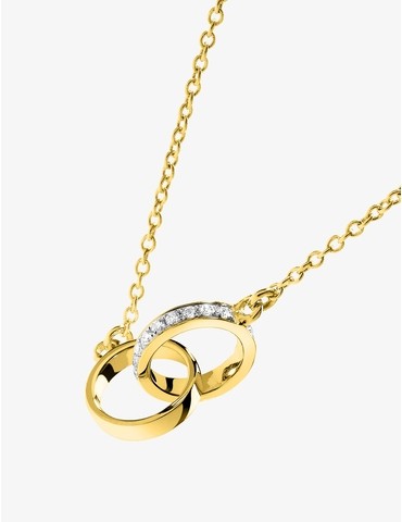Collier or 750 ‰ jaune et...