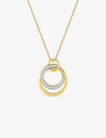Collier or 750 ‰ jaune et...