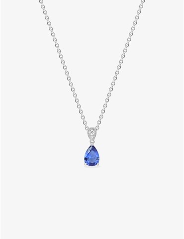 Collier or 750 ‰ blanc avec...
