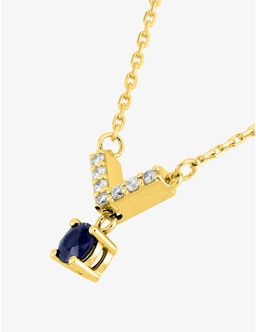 Collier or 750 ‰ jaune avec...