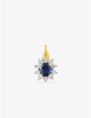 Pendentif solitaire avec...