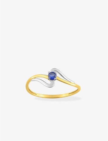 Bague solitaire fantaisie...